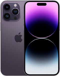 Apple Iphone 14 Pro Max Cell Phone Purple 128GB