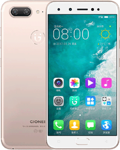 Gionee S10 Cell Phone Gold 64GB ROM 5.5-Inch