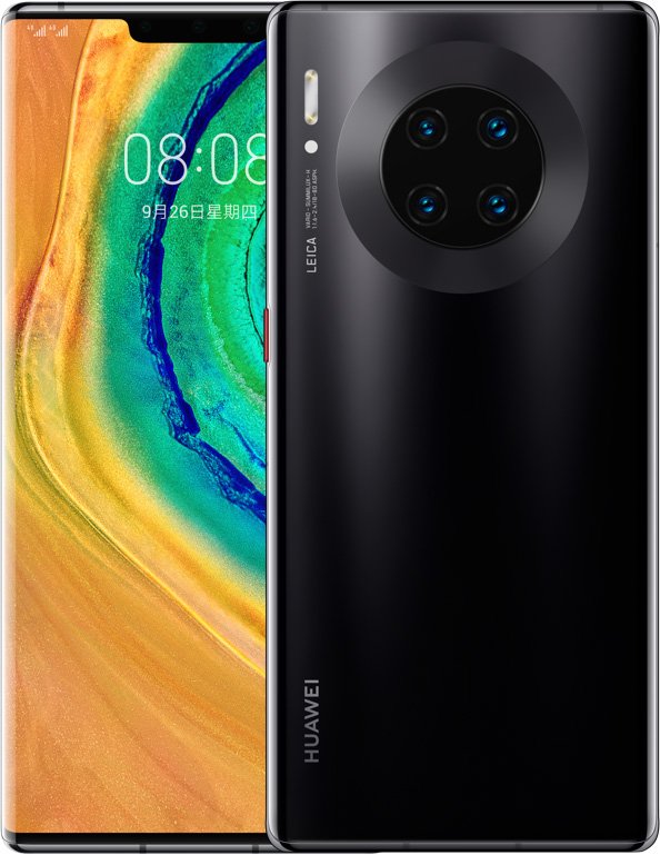 Huawei Mate 30 Pro Cell Phone Black 8GB RAM 256GB ROM 6.53-Inch