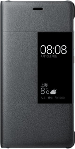 Huawei P9 Original Leather Case Gray Gold Brown
