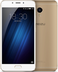 Meizu M3E Cell Phone Gold  White Gray 5.5-Inch