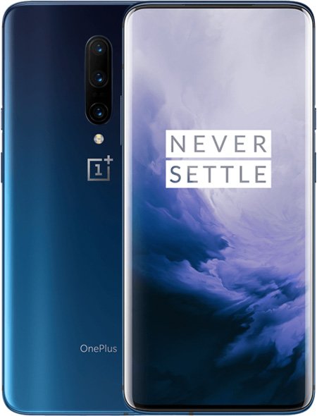 OnePlus 7 Pro Cell Phone Blue 256GB ROM 12GB RAM 6.67-Inch