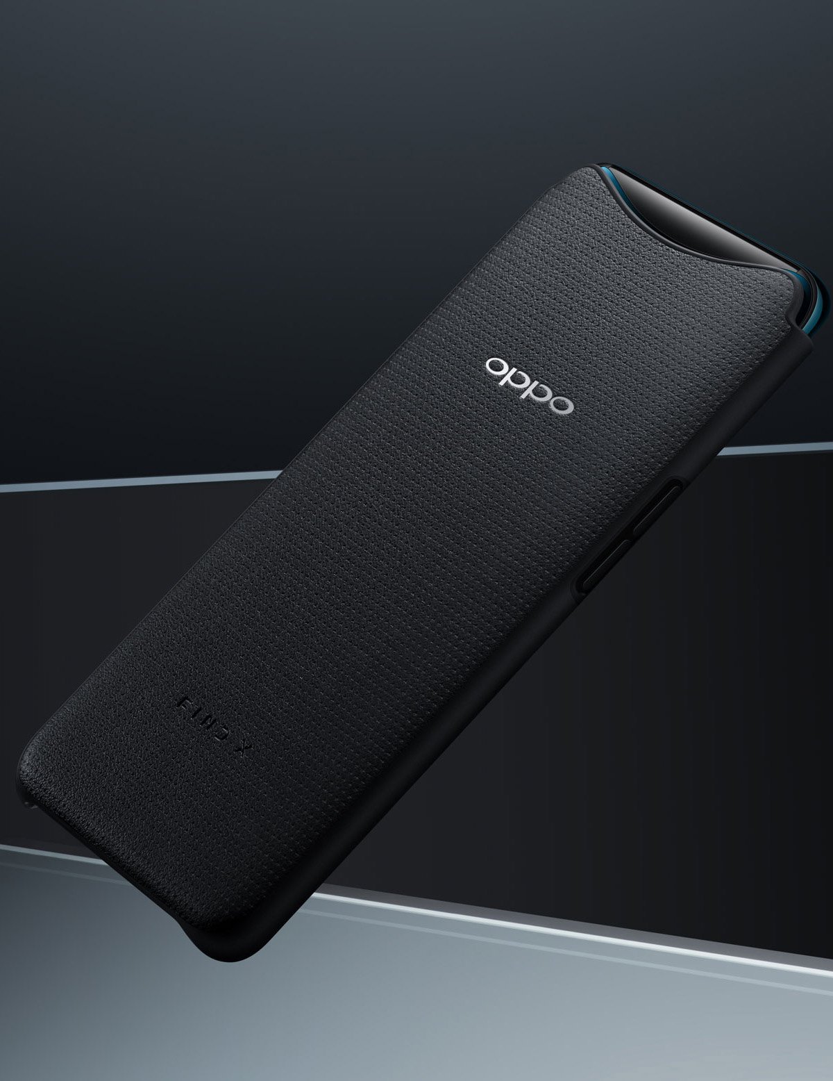 oppo find x Leather case