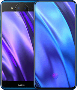 BBK VIVO NEX Cell Phone Double Screen Edition Blue Purple 128GB ROM 10GB RAM 6.39-Inch