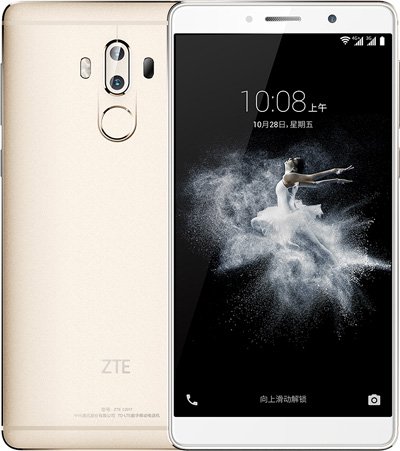 Zte AXON 7 Max Cell Phone Gold 6-Inch