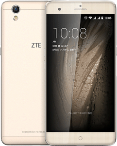 Zte V7 MAX Gold 5.5-Inch Cell Phone
