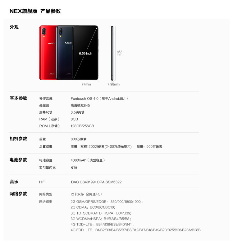 vivo nex